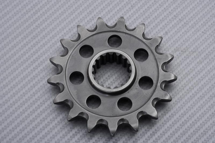 Pignon Renthal GP 17 dents pas 520 Aprilia Tuono 1000 V4 APRC transmission