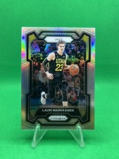 LAURI MARKKANEN 2023-24 PANINI PRIZM SILVER PRIZM JAZZ