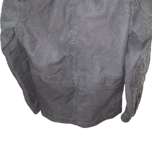 TRIUMPH Motorcycle LUCKY BRAND Limited Edition Gray Canvas Jacket - Mens Small - Picture 17 of 17