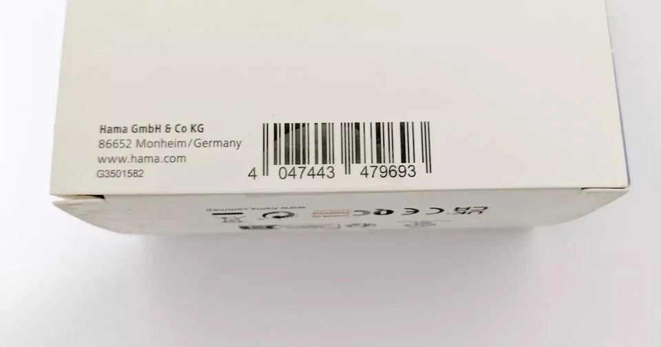HAMA MW-300 Optical Wireless Cordless 3-Button Computer Mouse Black Silent Keys - Image 4 of 4