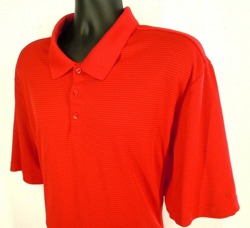 FILA Sports Golf Mens Short Sleeve Red 