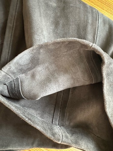 ZARA Hose 100% Wildleder Limited Edition Größe: M Dunkelbraun - Bild 14 von 20