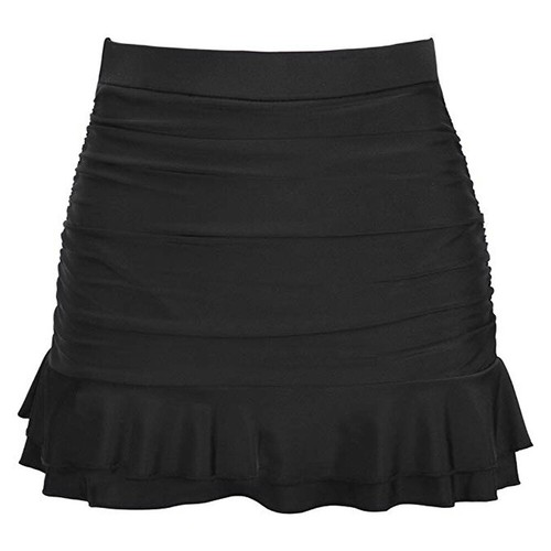 Frauen Shorts Rock Hohe Taille Bademode Geraffte Meer Sexy Multi Farbe ≌ - Bild 5 von 17