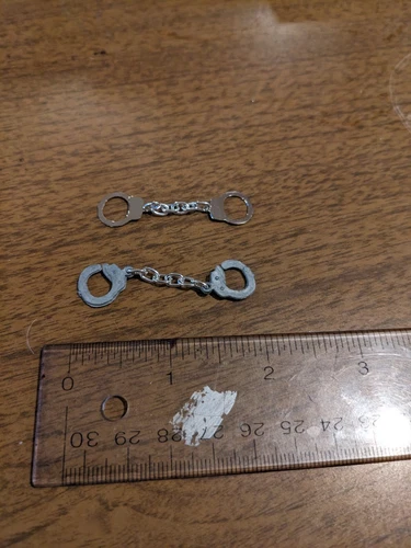 You pick GI JOE 1  hand cuffs handcuffs set metal or plastic & metal 1/6 scale