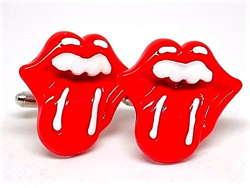 Handmade Lips/Tongue Resin Cufflinks, W/Gift Box! - Bild 4 von 4