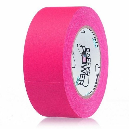 Gaffer Power Pink Fluorescent Gaffer Tape - 2 inch x 30 yards - MADE IN THE USA - Picture 4 of 4