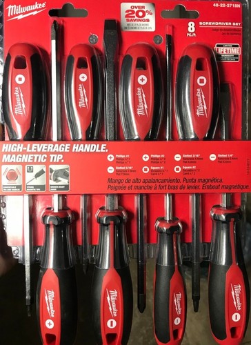Milwaukee - 48-22-2718 - Screwdriver Set of 8 Piece - Afbeelding 2 van 5