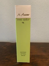 M. Asam VINO GOLD INSTANT LIFTING MASK. NEW• 5 Oz