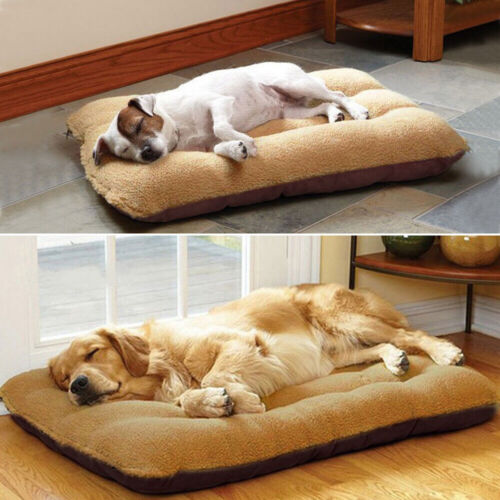 Pet Dog Cat Bed Cushion Warm Plush Puppy Mat Washable Pillow For Large Dog Cat - Picture 2 of 11