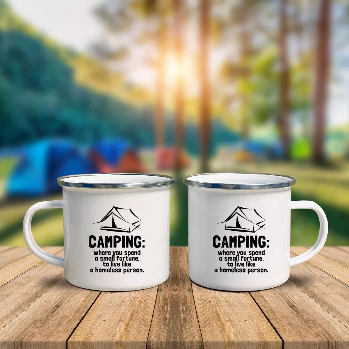 Enamel camping mug deals
