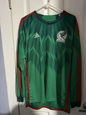 Adidas Mexico Long Sleeve Home Jersey Seleccion Mundial Qatar 2022 Size XL