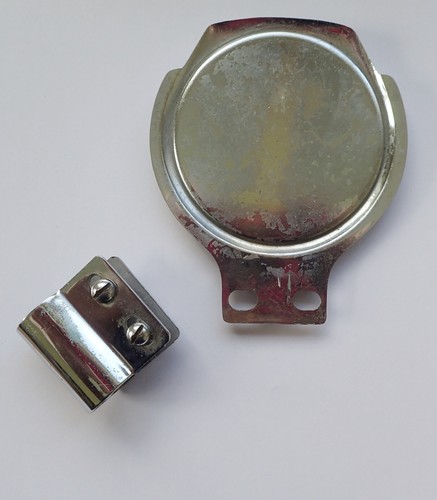 VINTAGE DORSET COUNTY CAR BADGE + Bar Clip - Picture 3 of 3