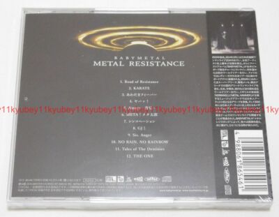 New BABYMETAL METAL RESISTANCE CD Japan TFCC-86546 4988061865461