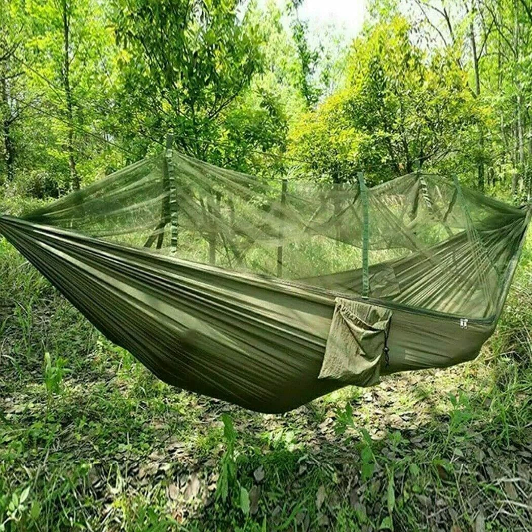 Double Person Travel Outdoor Hammock Camping Swing Hanging Bed