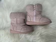 Easy USA Infant Toddler Girls Boots Size 1 US Pink