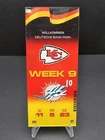Isiah Pacheco Chiefs Signed Week 9 Frankfurt Germany Commemorative Ticket