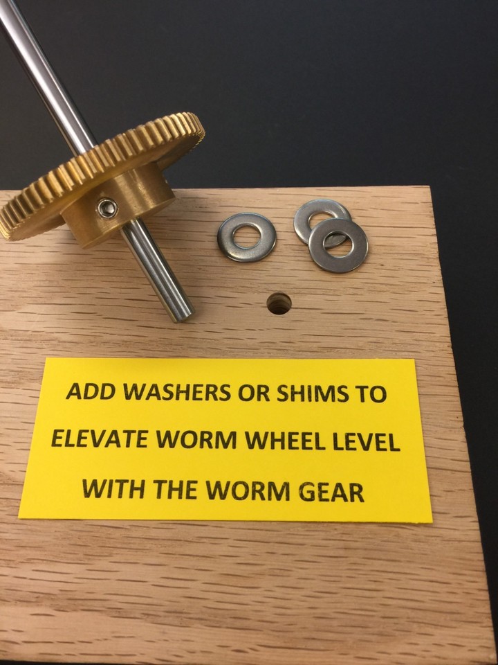 Support D'Engrenage Avec Bushing D'Arbre Cinch Worm - Marque Pitch-Igus, Fabriqué Aux USA