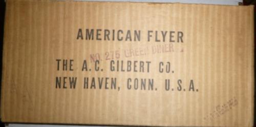 American Flyer 275 Eureka Diner, green windows, black roof, red lettering - OB - Picture 7 of 10