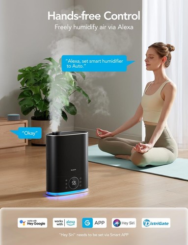 GoveeLife 7L Smart Humidifier with RGB Nightlight & App Control - Picture 2 of 6