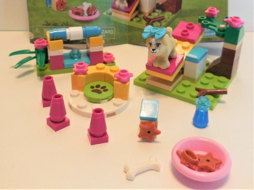 LEGO FRIENDS PET PUPPY DOG ACTIVITY TRAINING COURSE ANIMAL 41088 RETIRED SET LOT - Picture 2 of 5