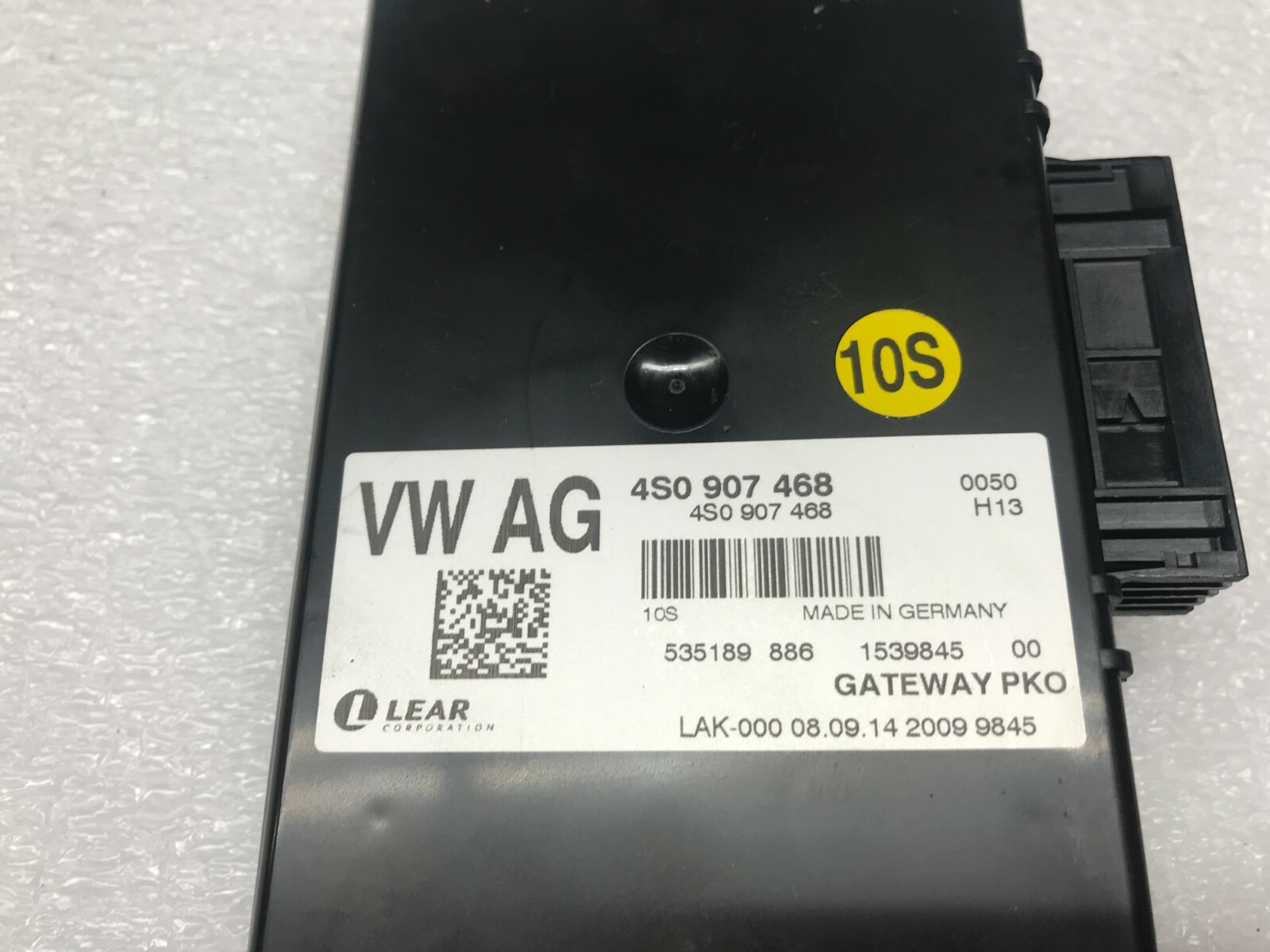 LAMBORGHINI HURACAN LP610 LP580 COUPE GATEWAY CONTROL UNIT MODULE OEM 4S0907468