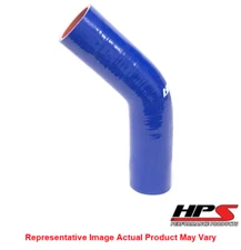 HPS Silicone 45 Degree Bend Elbow Coupler Hose 2-3/8" ID High Temp 4ply Blue