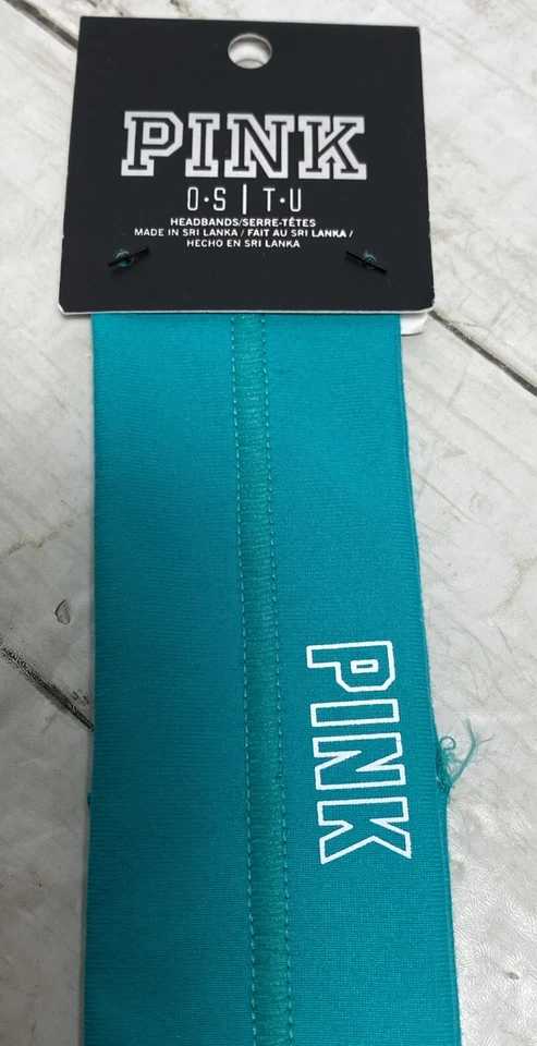 Diadema reflectante verde azulado “rosa” Victoria's Secret Foto 3 de 4