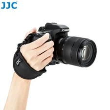 JJC Adjustable Leather Hand Strap Grip For Canon Nikon Sony Fuji DSLR Cameras