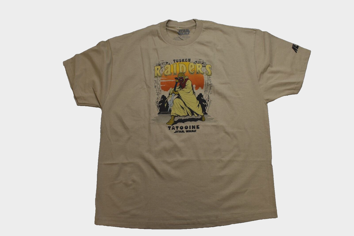 Neff x Star Wars Mens Tusken Raiders Tatooine Sand Shirt NWT 3XL