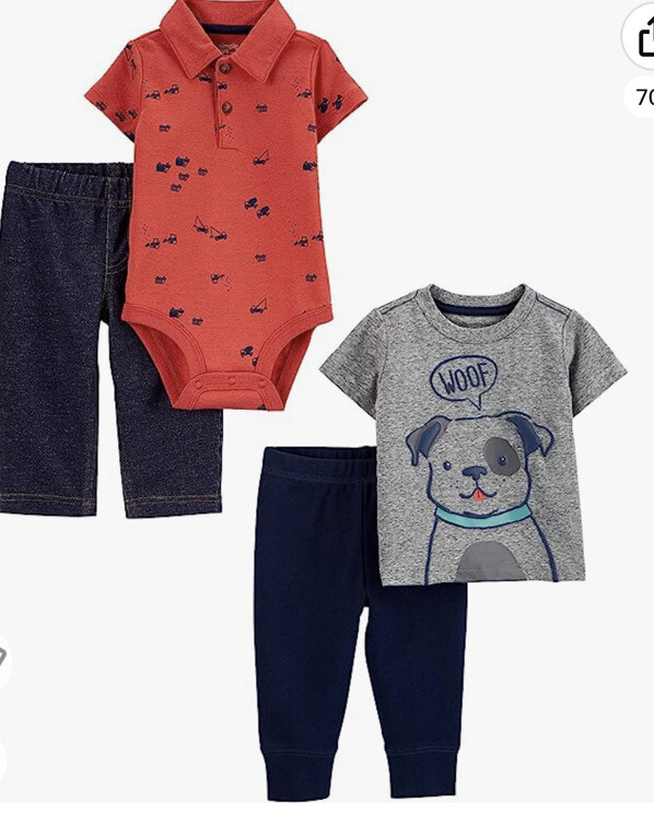 Carters Baby Jacket Carter's Baby Boy 9-Piece Gift Set Hooded