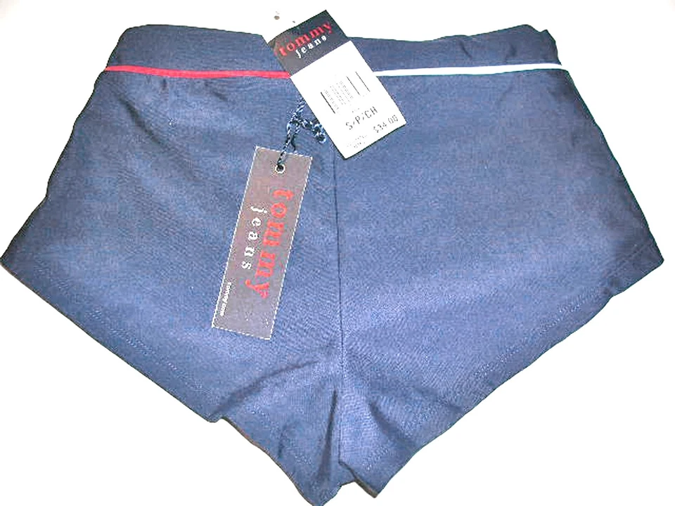 Tommy Hilfiger NUEVO Azul Para Mujer Juniors Talla XS 0 Board Shorts Parte Inferior $48 #99 Foto 2 de 2