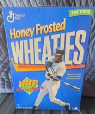 General Mills Wheaties Ken Griffey Jr. Seattle Mariners Cereal Box 1999