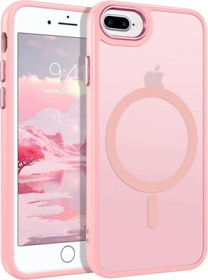 iPhone 8 Plus Case, iPhone 7 Plus Case Translucent Matte Back Protective Cover P