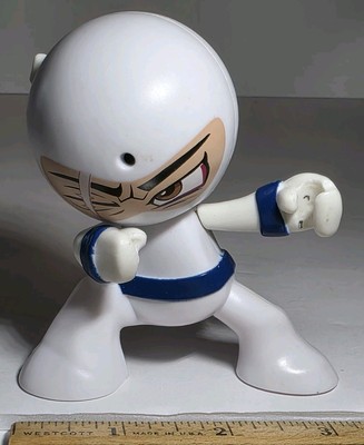 Fart Ninja Silent Samurai White Series 3.5'' works bow & arrow missing
