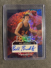 2025 Leaf Signature Series Silver Shimmer BILL BRADLEY #1/1 Auto Please Read