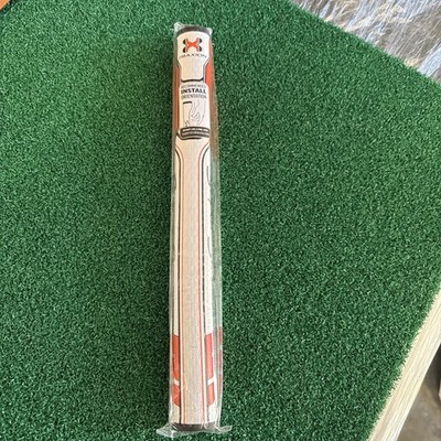1 Brand New SuperStroke Wristlock Putter Grip Orange / White