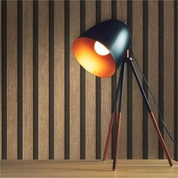 Vorgeleimte Tapete Holzoptik Vliestapete Holzpaneele Braun Beige Wohnzimmer