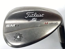Titleist Vokey SM6 Steel Grey Wedge 58* 8 Bounce M-Grind Wedge Steel Mens RH