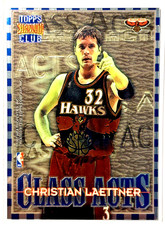 Grant Hill Christian Laettner 1996-97 Topps Stadium Club Class Acts Refractor