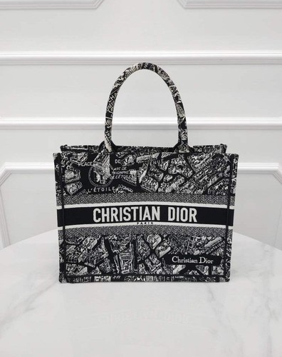 Dior Book Tote Medium Flandres Paris M1296ZOMP 155591476