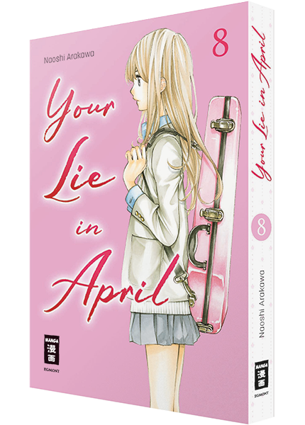 Your Lie in April Band 8 (Deutsche Ausgabe) Egmont Manga - Bild 2
