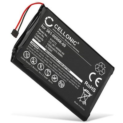 CELLONIC 1x Battery for GPS/Navigation Compatible with Battery, Black 