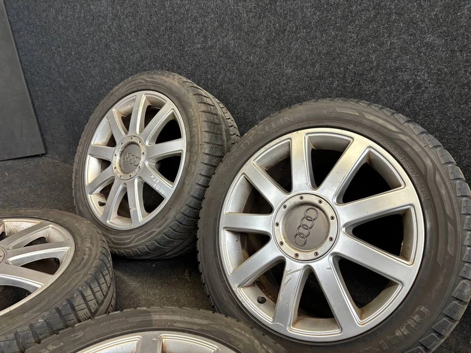 17" AUDI Alufelgen Winterreifen 235 45 Audi A4 B6 A6 4B 7,5x17 ET43 8E0601025AC - Bild 2 von 4