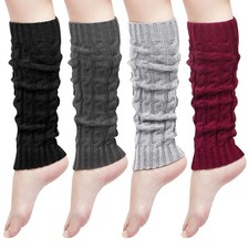 Womens Leg Warmers, Winter Warm Long Boot Socks 80s Party, Mix2