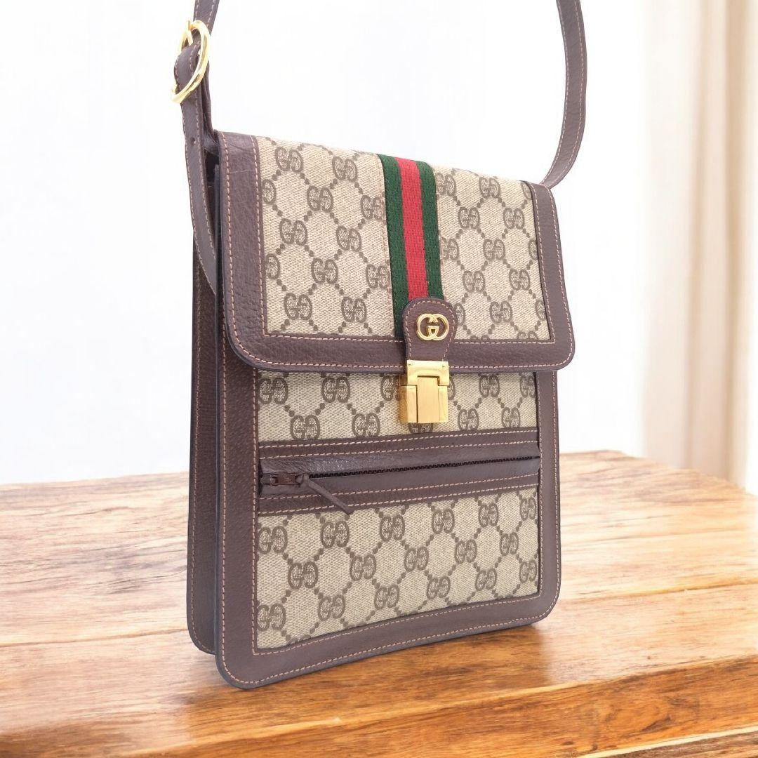 Excellent condition GUCCI GG pattern rare PARFUMS shoulder bag cute thumbnail 20