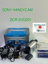 Sony Handycam DCR-DVD201 DVD Camcorder Tested Boxed Accessories NTSC Japan
