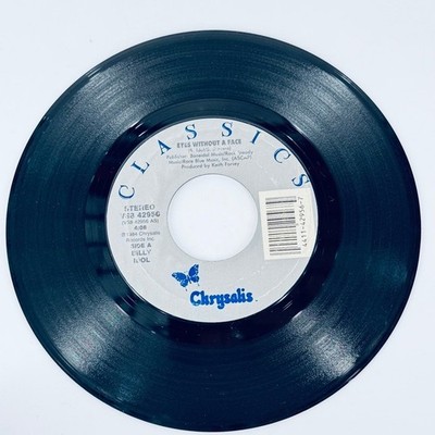 Billy Idol   Eyes Without A Face 7'' Single 1986 Chrysalis Rock Pop 45 RPM