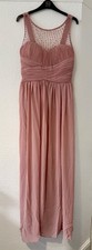Beautiful Dusky Pink Chiffon Bridesmaid Dress