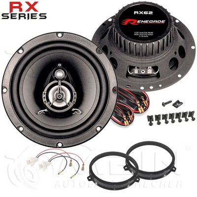 RENEGADE AUTO LAUTSPRECHER für FIAT PANDA 2 Typ 169 2003-2012 Heck Tür 165 #AGVV