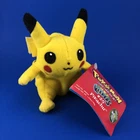 1999 Hasbro | Pokémon Treat Keepers (PIKACHU) 4” Plush Toy Figure VINTAGE Tag